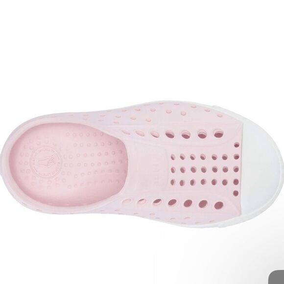 Native Shoes | Kids Jefferson Milk Pink Breathable Slip On Shoe | J5 - Picture 3 of 6